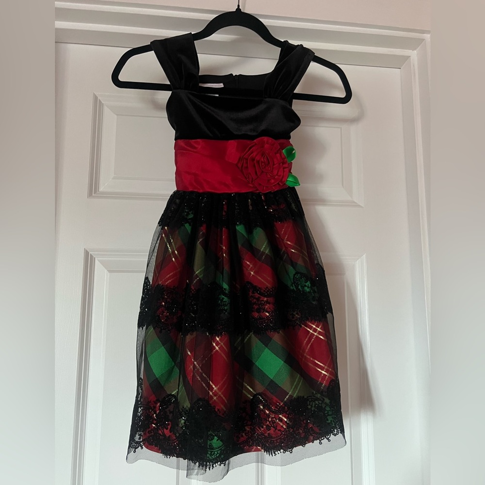 Bonnie Jean Velvet Sleeveless Dress